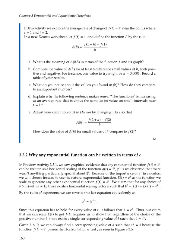 Active Preparation for Calculus - Page 160